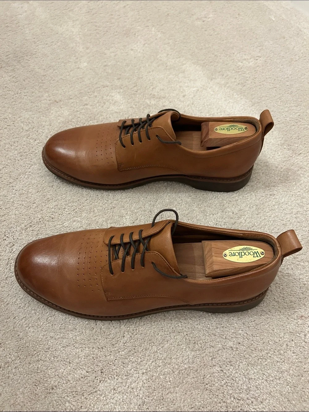 Quince Hybrid Crafted Leather Oxford - Tan